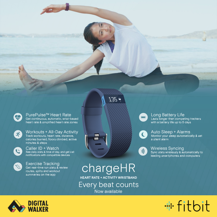 Digits fitbit chargeHR