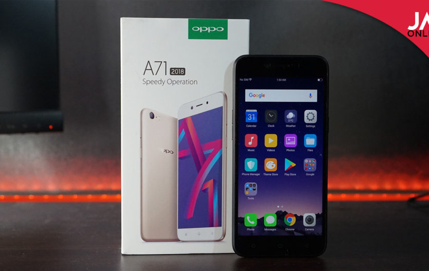 oppo a71 2018 unboxing and hands-on