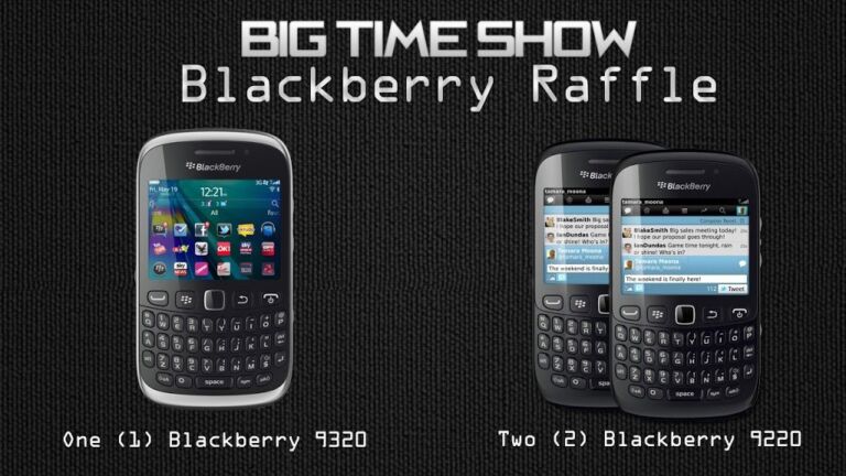 Blackberry Raffle