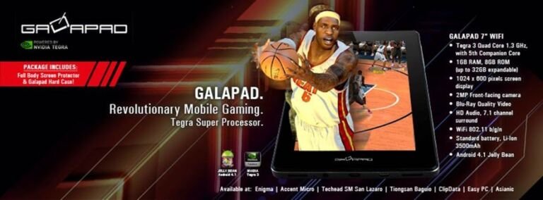 Galapad Specifications and Price in the Philippines: Tegra 3 Tablet on the budget