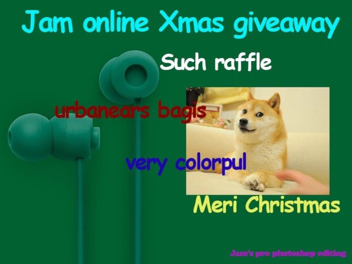 jam online xmas giveaway