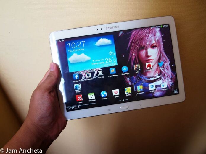 Samsung Galaxy Note 10.1 2014 Front