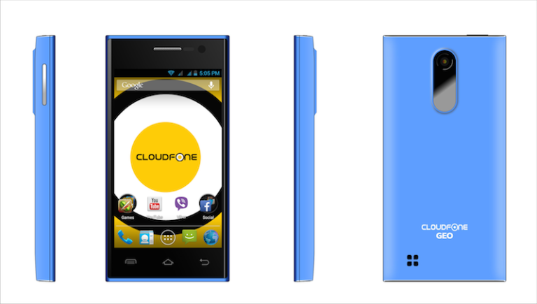CloudFone GEO 400q: Quad-Core smartphone with 2000 mAh battery at P4,000
