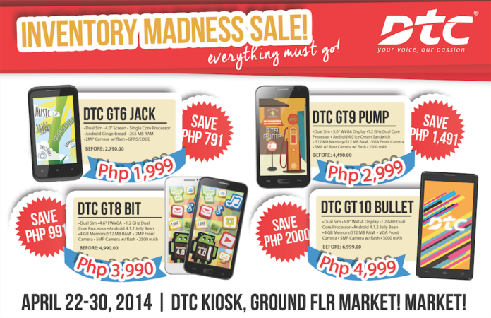 DTC Inventory madness