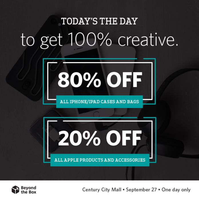 Get up to 80% off on accessories at Beyond the Box!