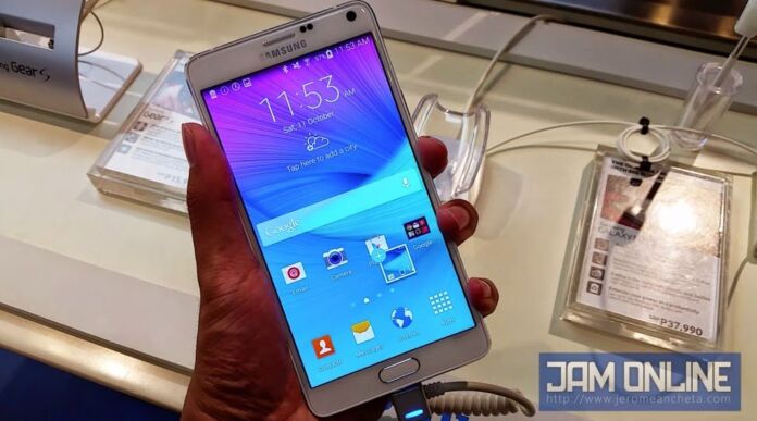 Samsung Galaxy Note 4 will be available on October 26 for P37,990