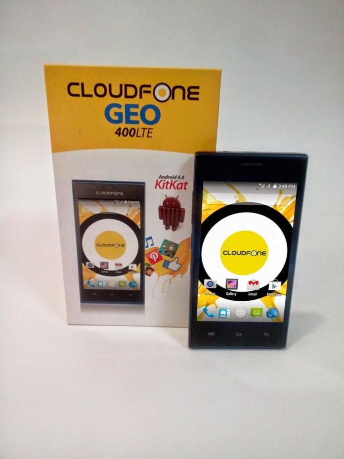 Cloudfone GEO 400LTE: Most affordable LTE smartphone coming soon?