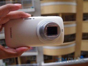 Samsung Galaxy K Zoom  back with camera