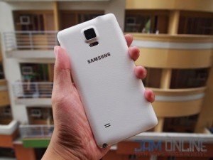 Samsung Galaxy Note 4 back
