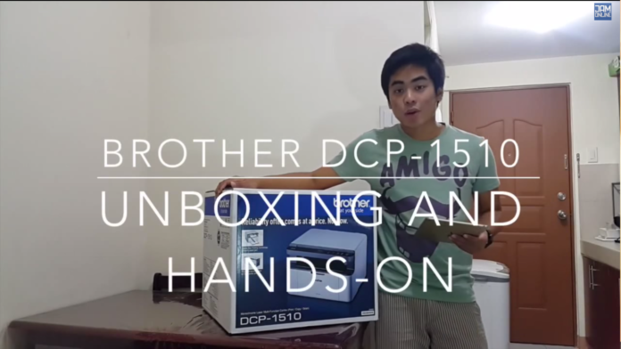 Brother DCP-1510 Monochrome Printer Unboxing and Hands-on