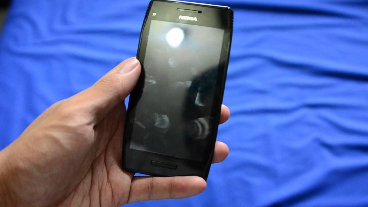 Nokia X7 Unboxing video