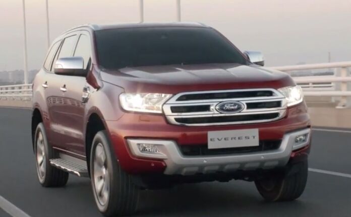 Ford Everest shows off its terrain skills