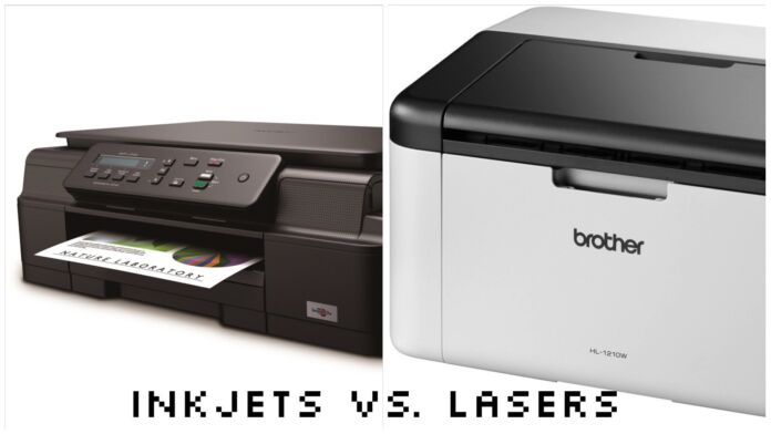 Which printer should I buy: Inkjets vs. Lasers