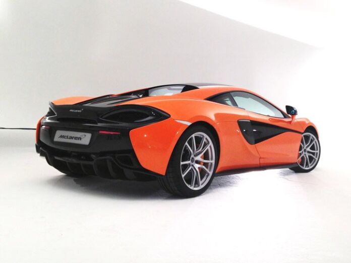 This is McLaren’s cheapest car, the McLaren 570S