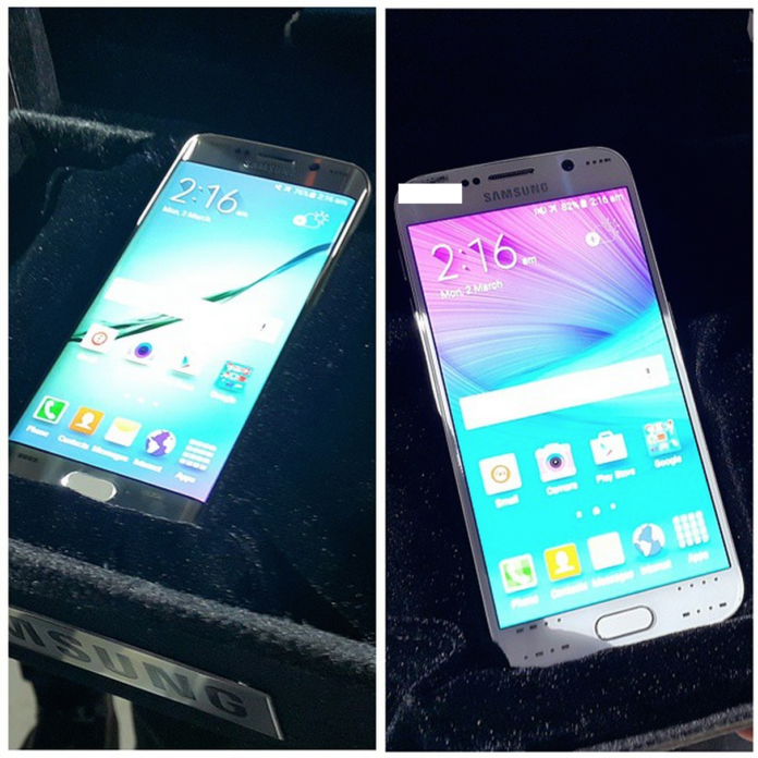 This is the Samsung Galaxy S6 and S6 Edge