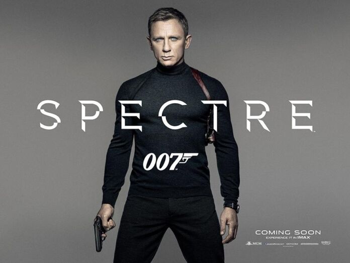 Spectre Teaser Poster shows James Bond in classic spy look