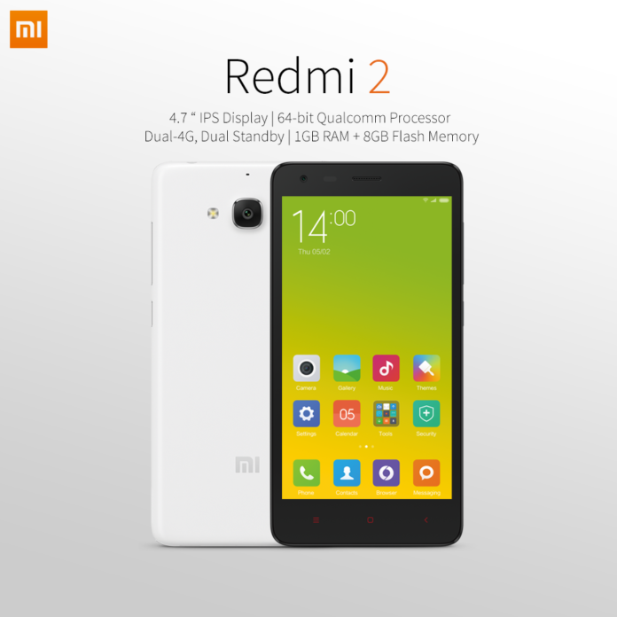 Xiaomi Redmi 2 arriving in the Philippines soon