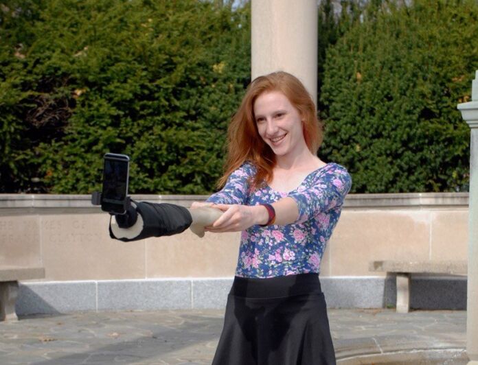 You’ll never be alone again with the Selfie Arm