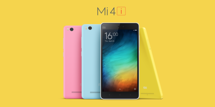 Xiaomi Mi4i Unveiled Today