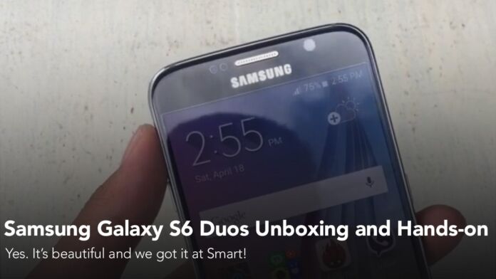 Samsung Galaxy S6 Duos Unboxing and Hands-on