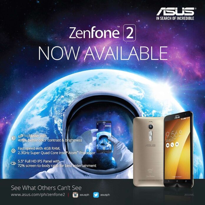 Where to buy an ASUS ZenFone 2 in the Philippines