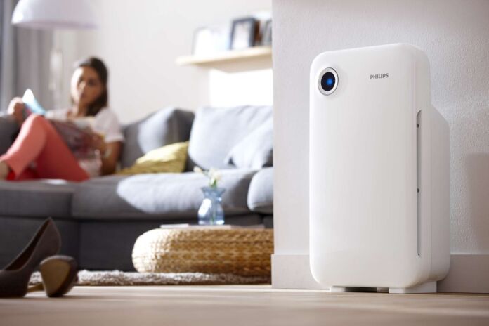 Philips Air Purifier helps you purify the air in your home