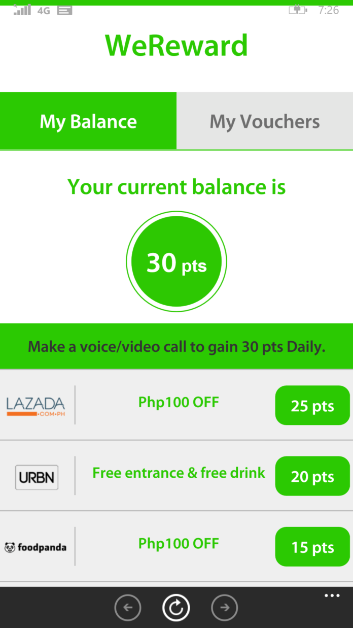 Get freebies using WeChat with WeRewards!