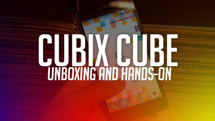 Cubix Cube Hands-on and Initial Review
