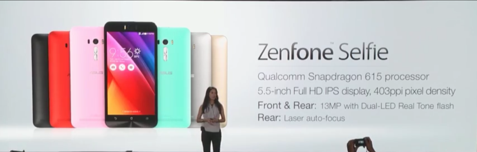 ASUS Zenfone Selfie revealed at Computex