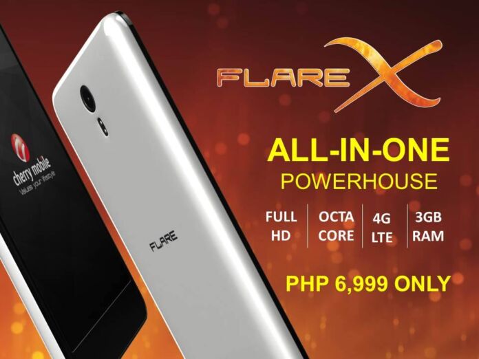 Cherry Mobile Flare X will be available this week