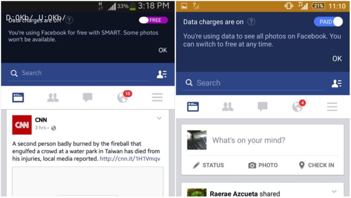 Access Free Facebook All-Day with Sun Cellular