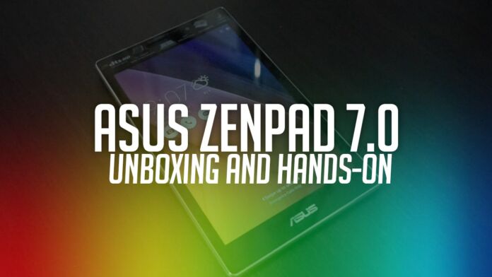 ASUS Zenpad 7.0 Unboxing and Hands-on