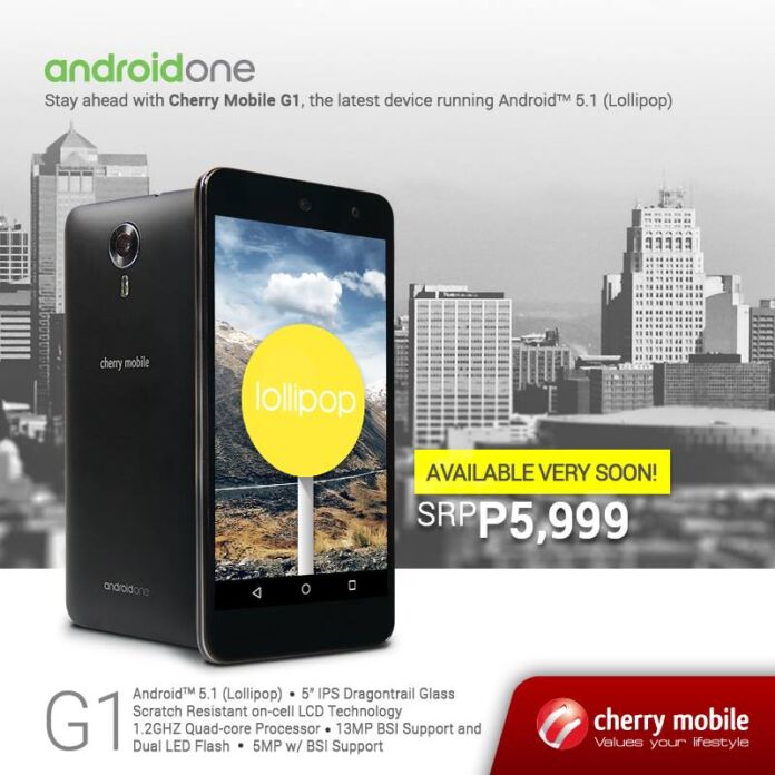 Cherry Mobile Android One G1 is now available!