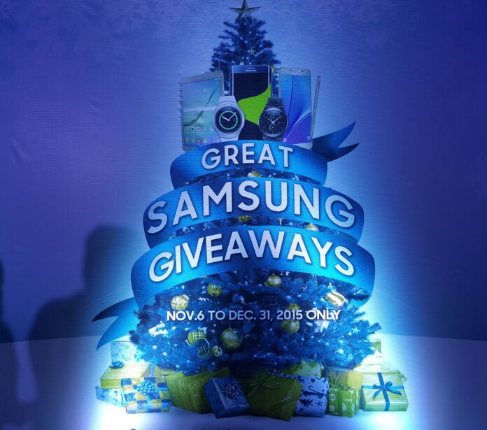Samsung launched their biggest promo, the Great Samsung Giveaways