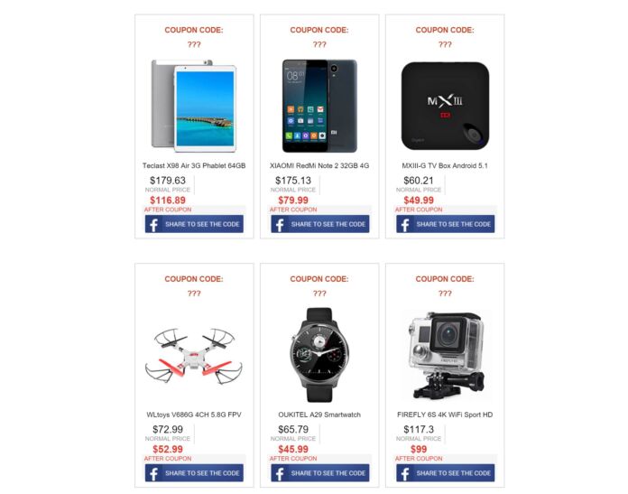 Gearbest Black Friday promo
