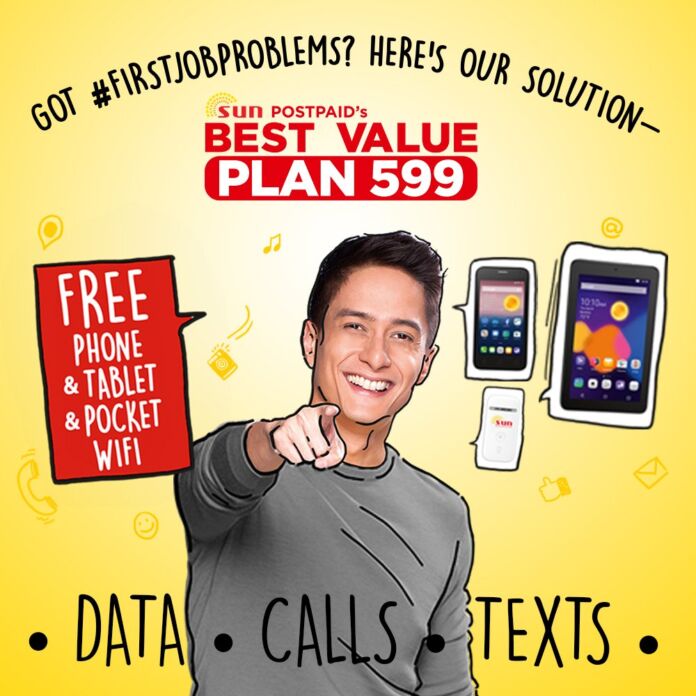 Get an Android smartphone and tablet with Sun Postpaid Best Value Plan 599