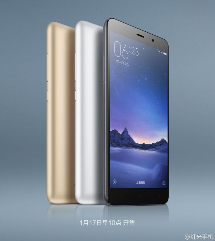 Xiaomi Redmi Note 3 Pro Unveiled, packs Snapdragon 650 processor