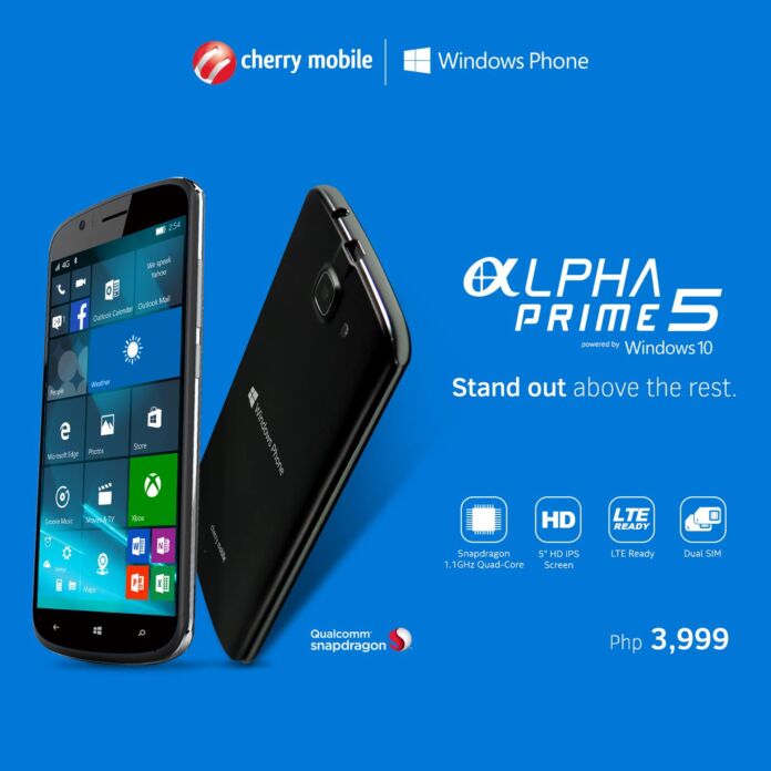 Cherry Mobile Alpha Prime 5 is now available