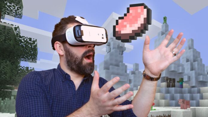Minecraft arrives in Samsung Gear VR