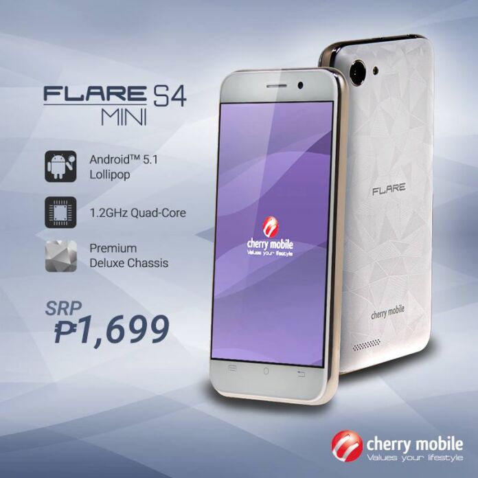 Cherry Mobile Flare S4 Mini Officially unveiled!