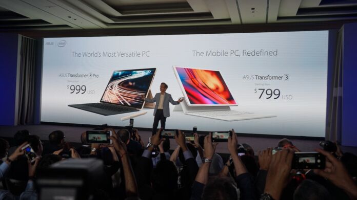 ASUS Transformer 3 Pro and Transformer 3 Unveiled at Taiwan