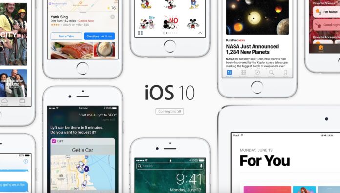 Apple introduces iOS 10
