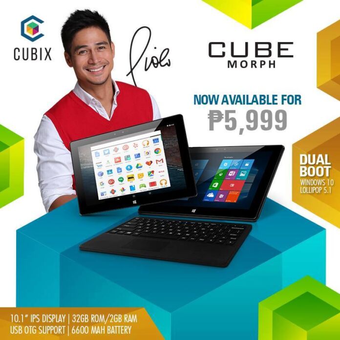 Cubix Cube Morph: Dual Boot 2-in-1 device for P5,999