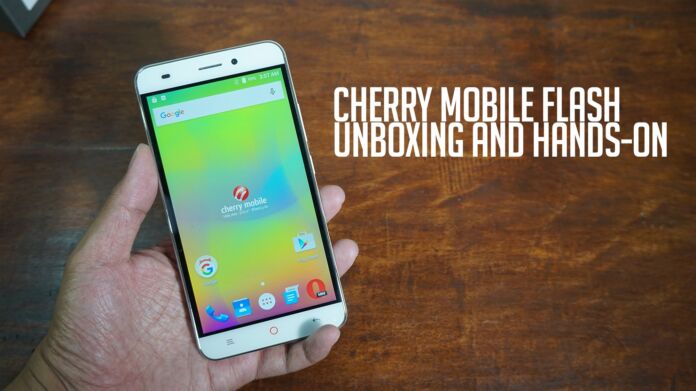 Cherry Mobile Flash Unboxing and Hands-on