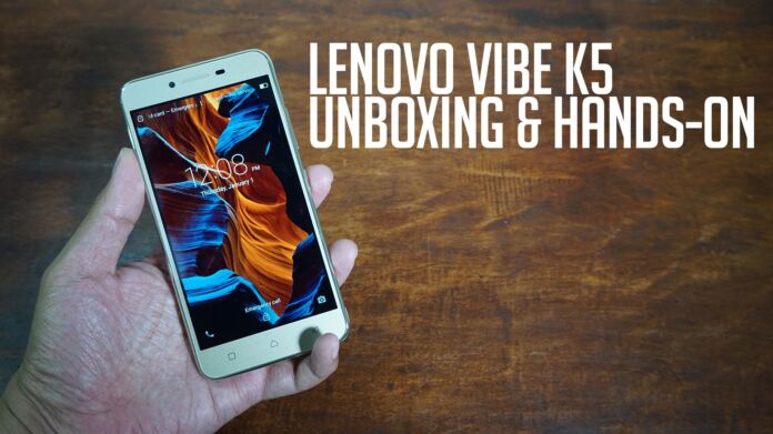 Lenovo Vibe K5 Unboxing and Hands-on