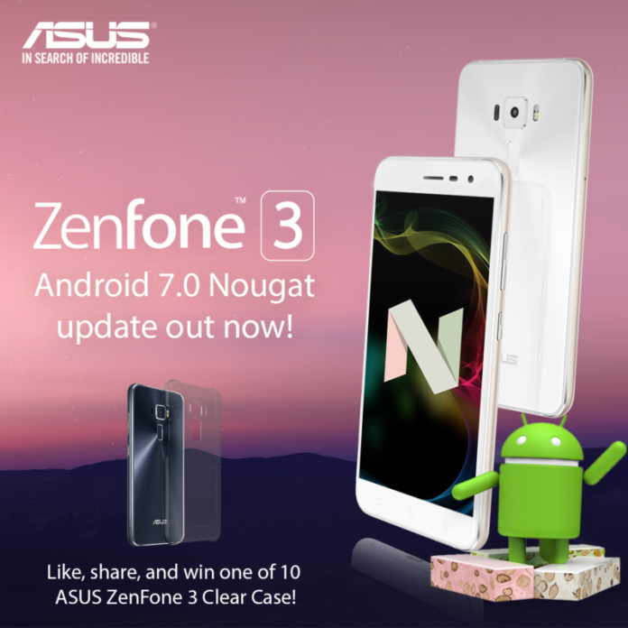 ASUS releases Android 7.0 Nougat Update to Zenfone 3