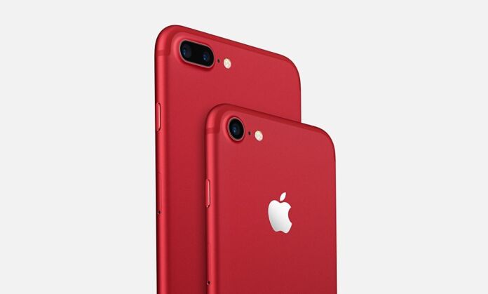 Apple unveils the red iPhone 7 & 7 Plus