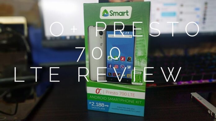 O+ Presto 700 LTE Unboxing and Hands-on