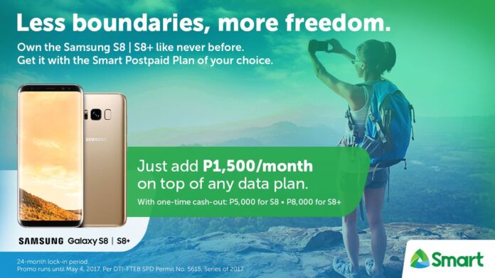 You can now pre-order the Samsung Galaxy S8 and S8+ at Smart