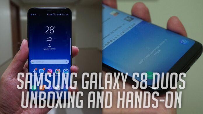 Samsung Galaxy S8 Unboxing and Hands-on Video